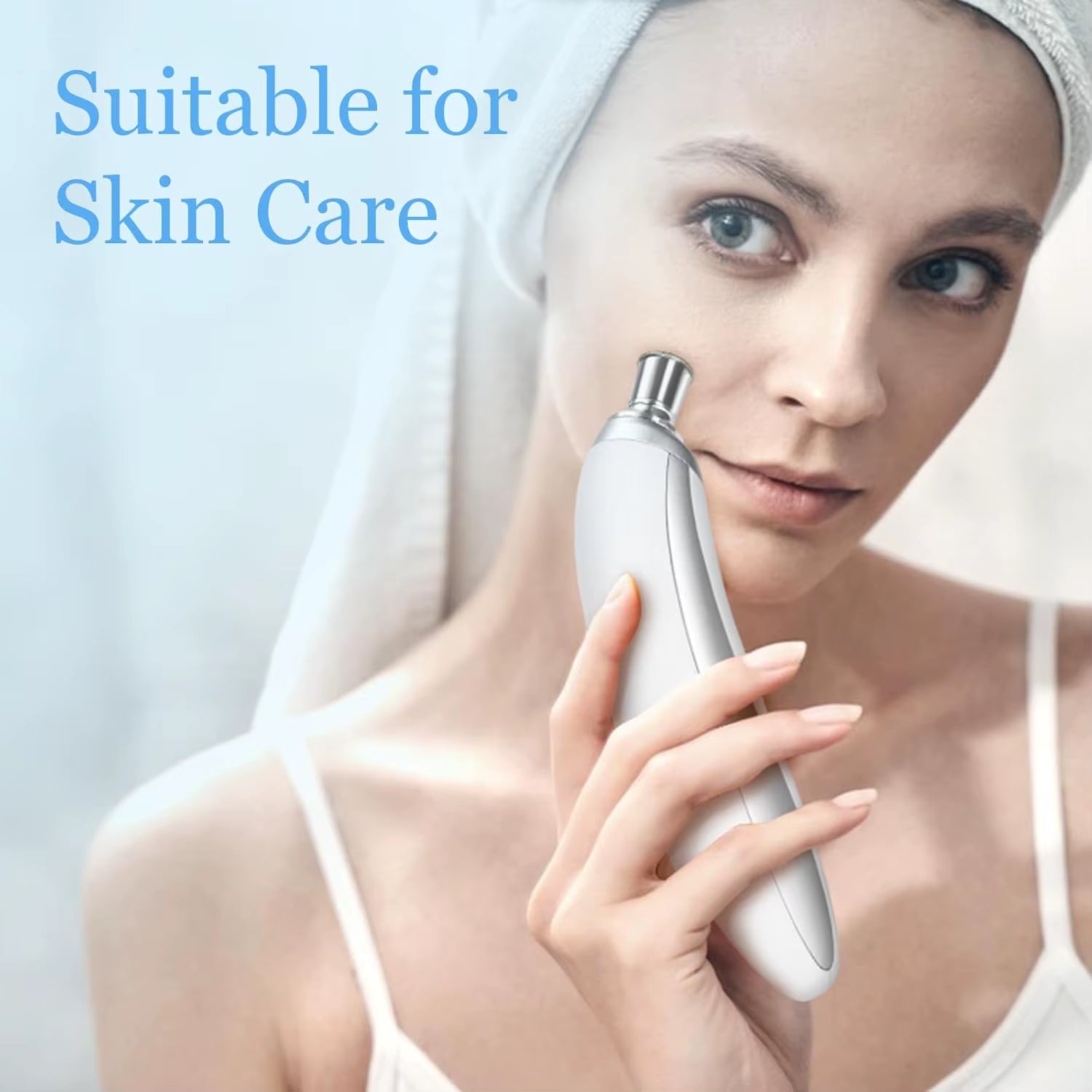 Handheld Diamond Microdermabrasion Machine Pore Vacuum Blackhead Removal for Skin Toning anti Aging Home Facial Treatment Device